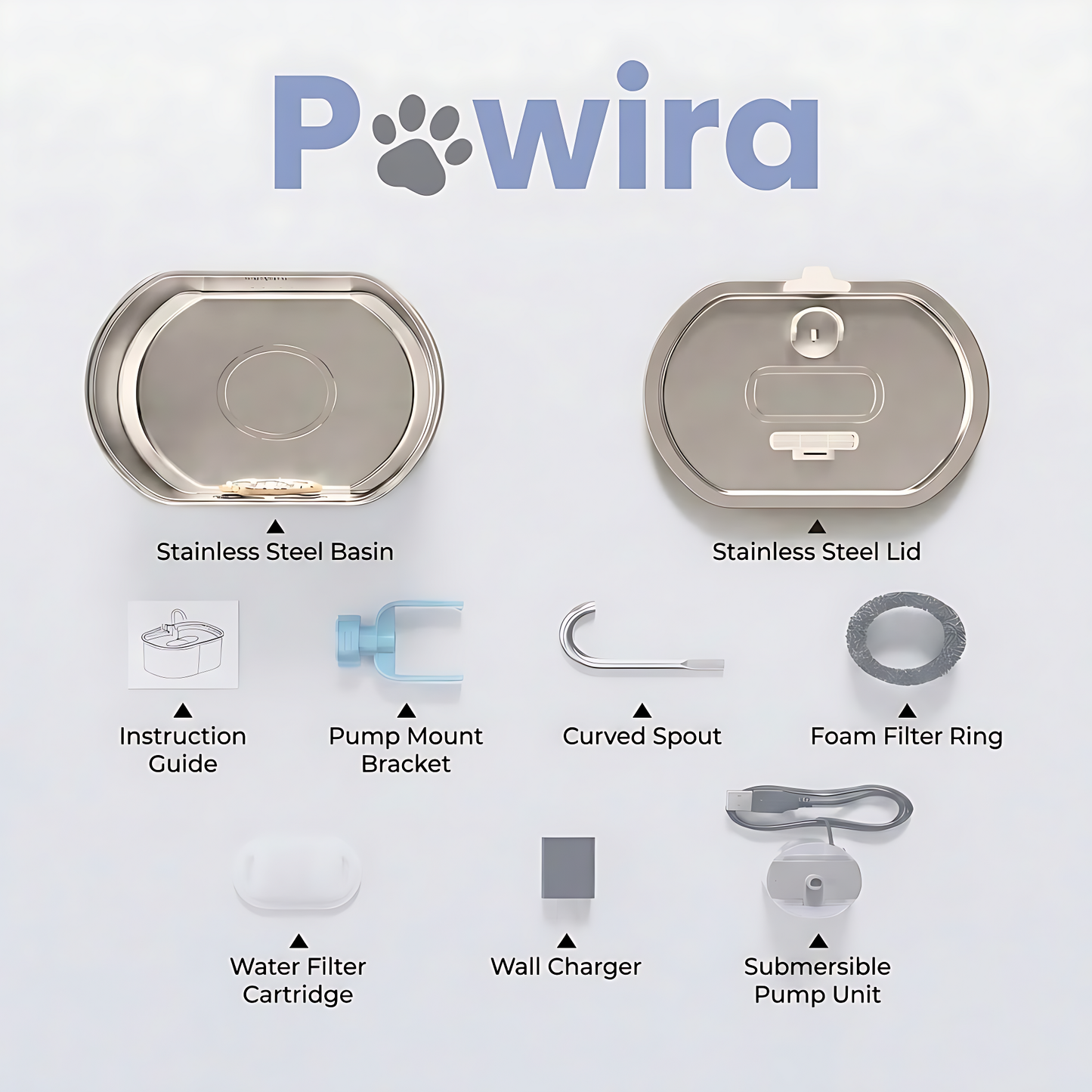 Pawira Stainless Steel Water Fountain