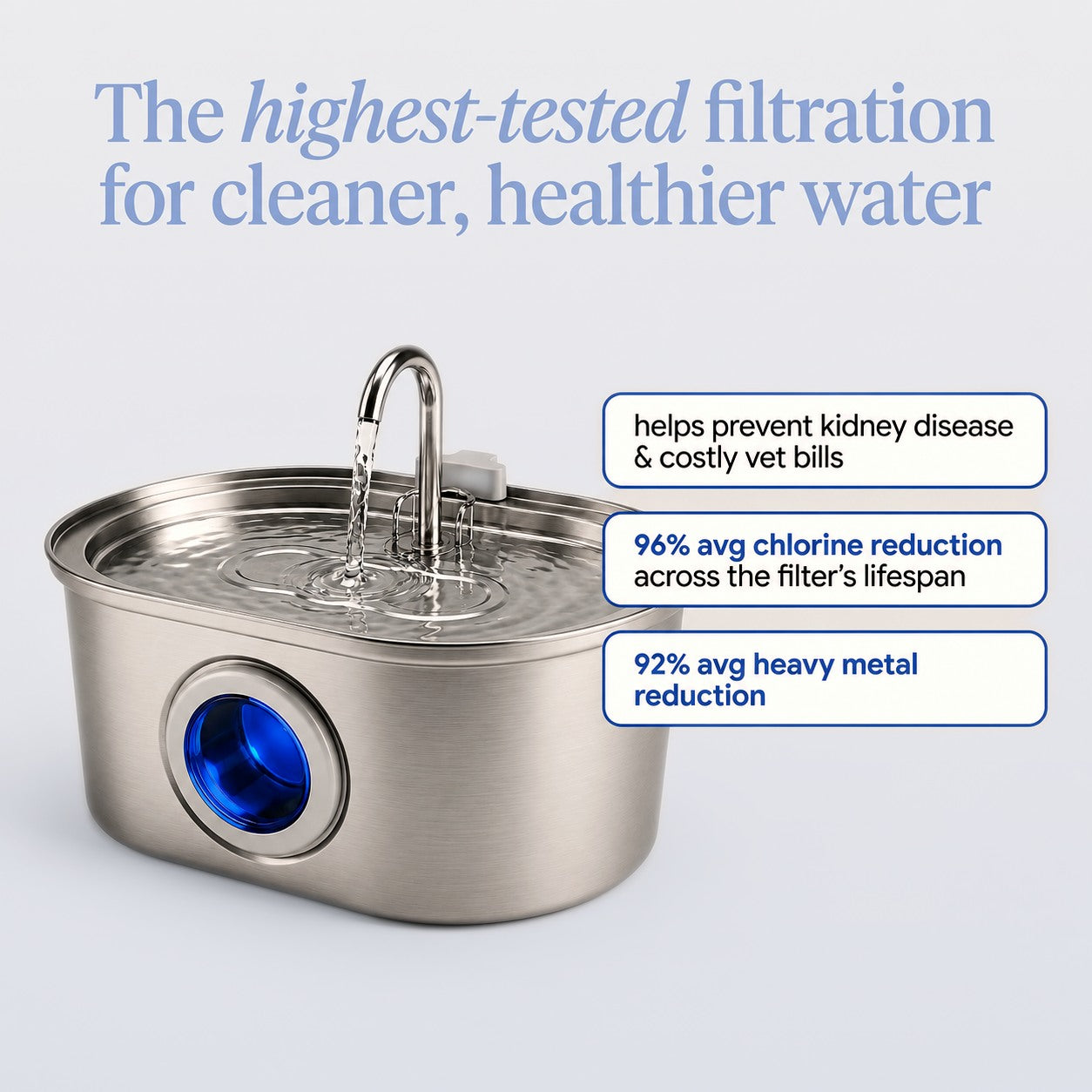 Pawira Stainless Steel Water Fountain